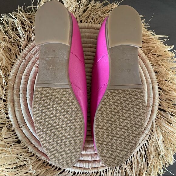 JULIA BO Magenta Pink Leather Limehouse Oxfords Beige Laces EU 40 - Picture 9 of 16